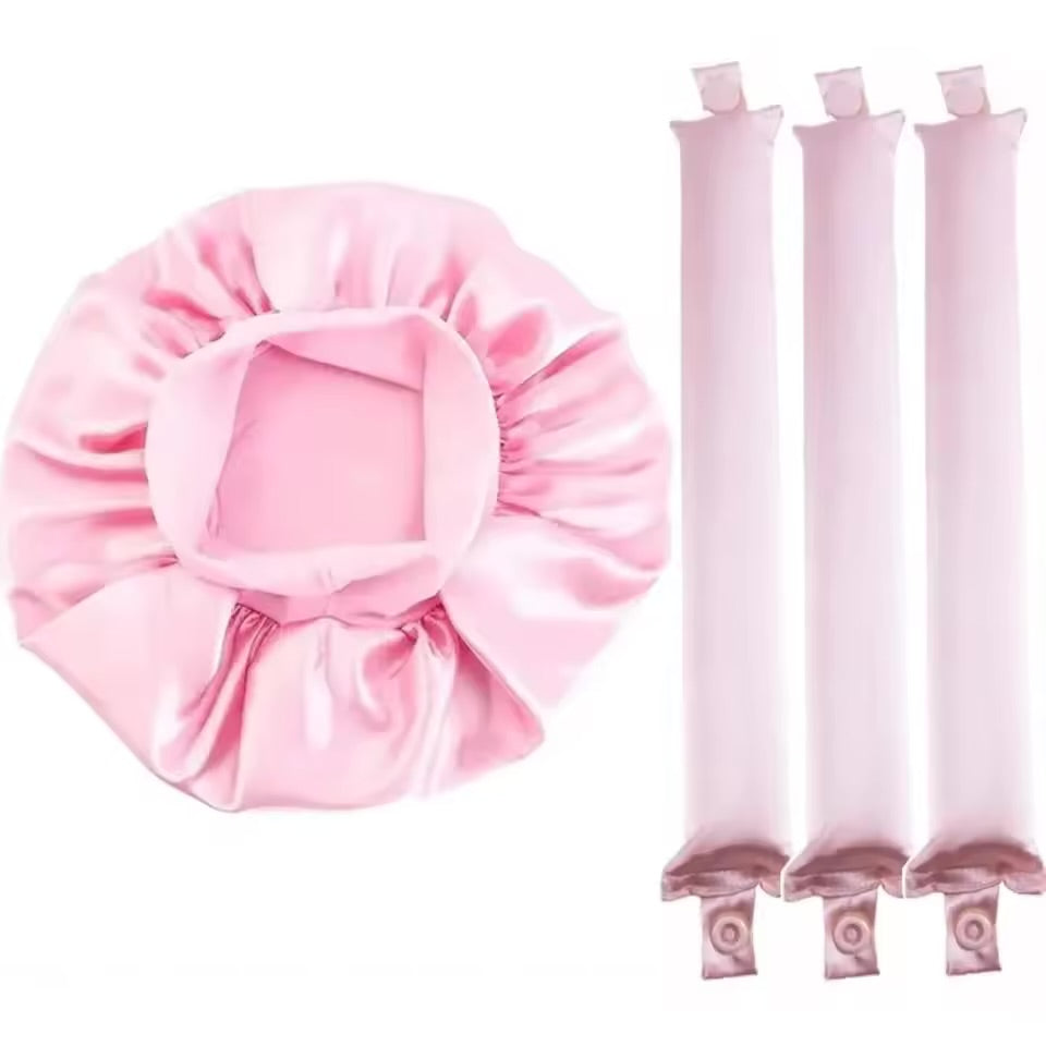 Heatless Curling Rod Headband No Heat Hair Rollers Sleeping Soft Flex Rod for Overnight Curls All Hair Types Styling Tools